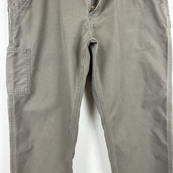 Carhartt B151 Loose Fit Canvas Utility Work Pant Carpenter Light Brown 36x30 - Picture 5 of 13